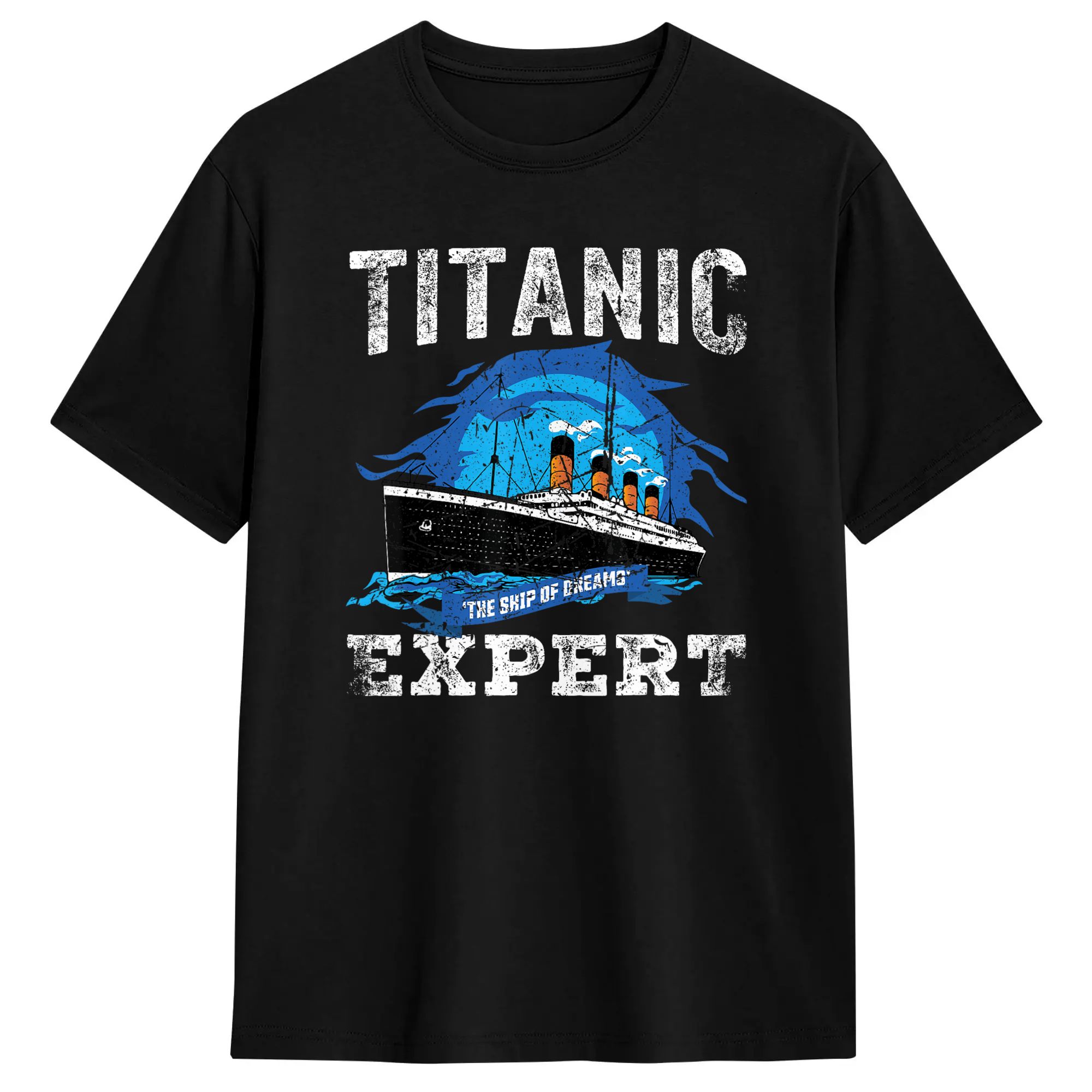 Vintage Fashion Expert - Camiseta oversized vintage Titanic Expert Funny