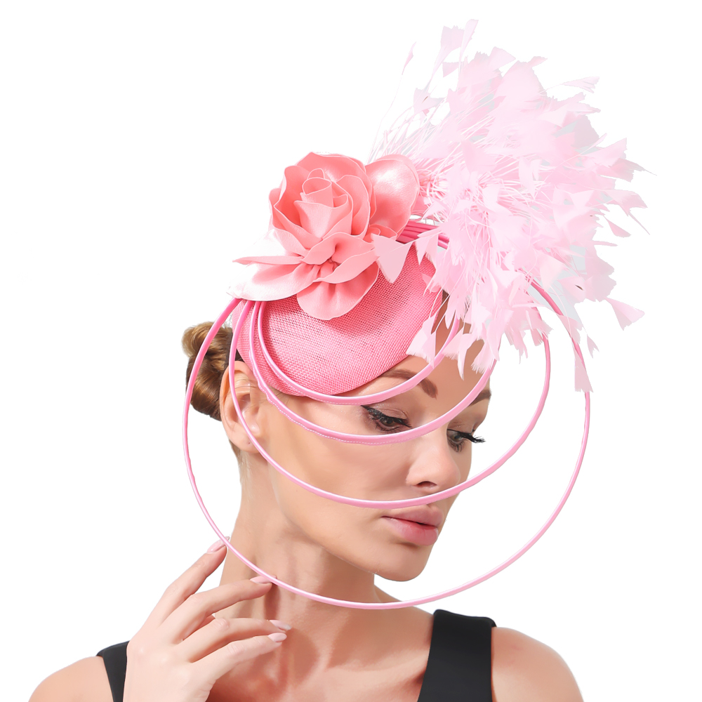 Vintage Fashion Hats - Vintage Wedding Millinery Caps para senhoras,