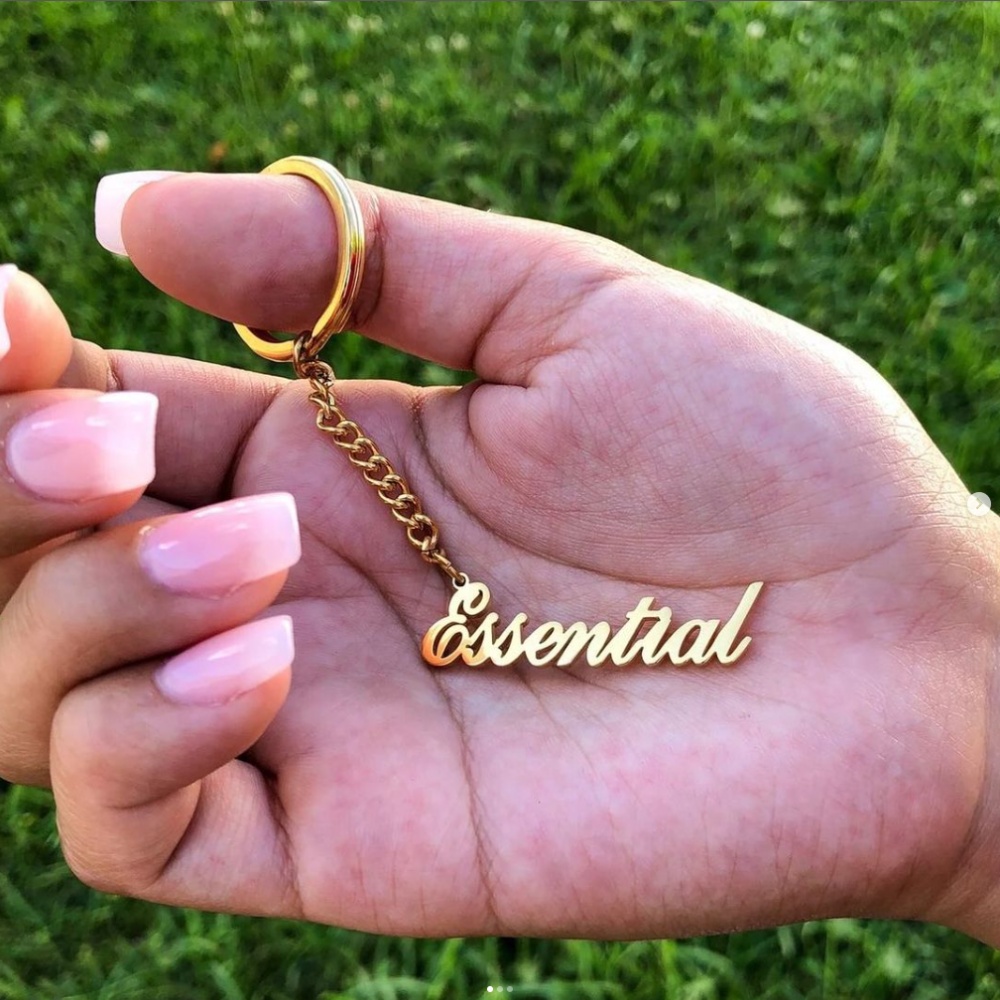 Chaveiro Personalizado em Aço  - Vintage Fashion Names avaliação e preço
