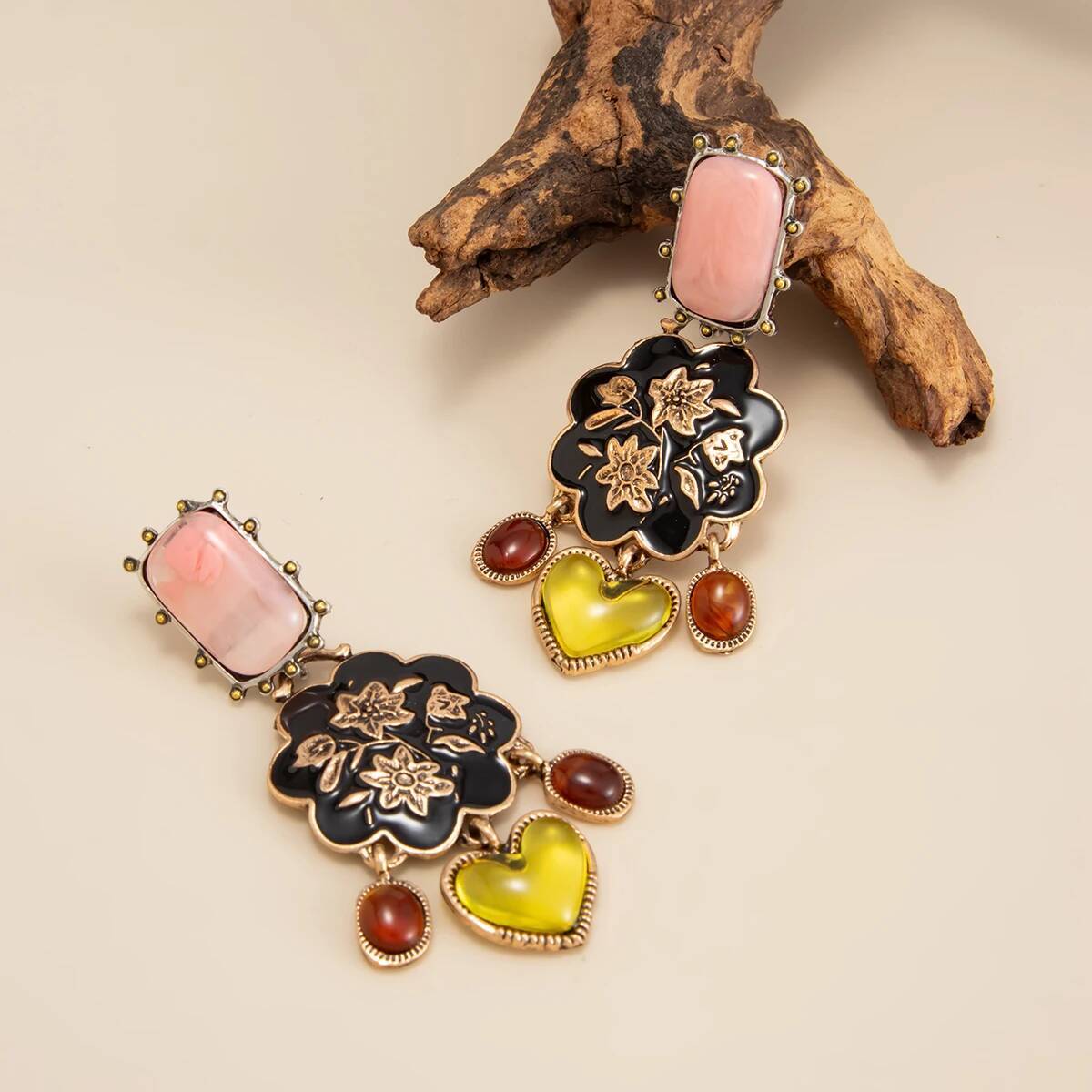 z 2026 novo vintage luxo flor  - Z Vintage Fashion avaliação e preço
