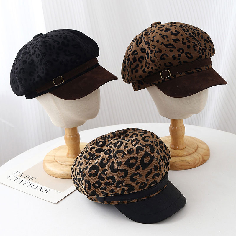 Boina Retrô com Estampa de Leo - Vintage Fashion Hats avaliação e preço
