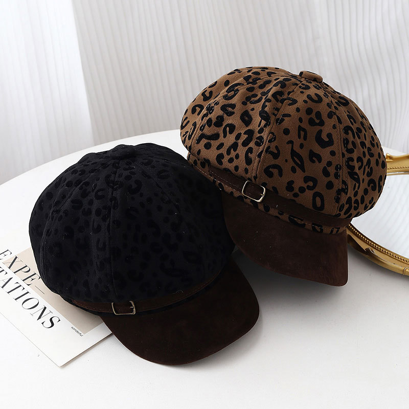 Boina Retrô com Estampa de Leo - Vintage Fashion Hats avaliação e preço