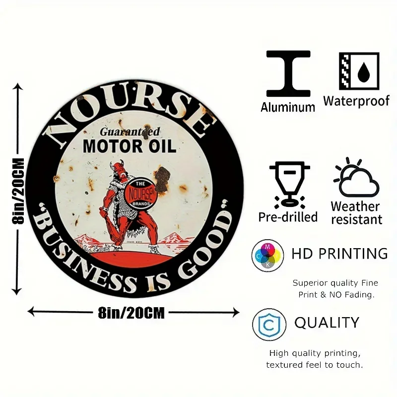Sinal de óleo de motor vintage - Vintage Fashion Posters avaliação e preço