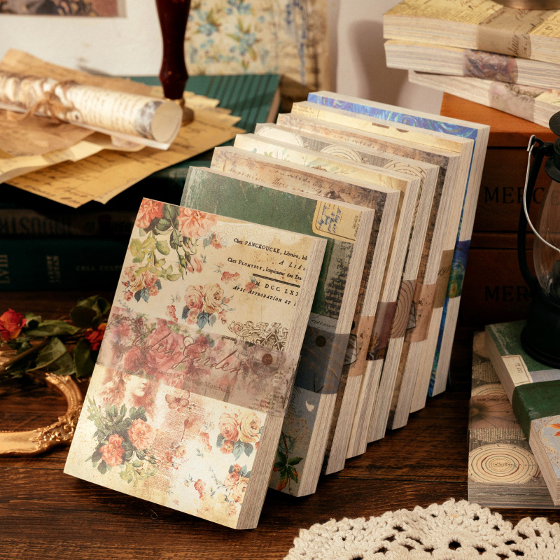 100 folhas vintage ins padrão  - Vintage Fashion Magazines avaliação e preço