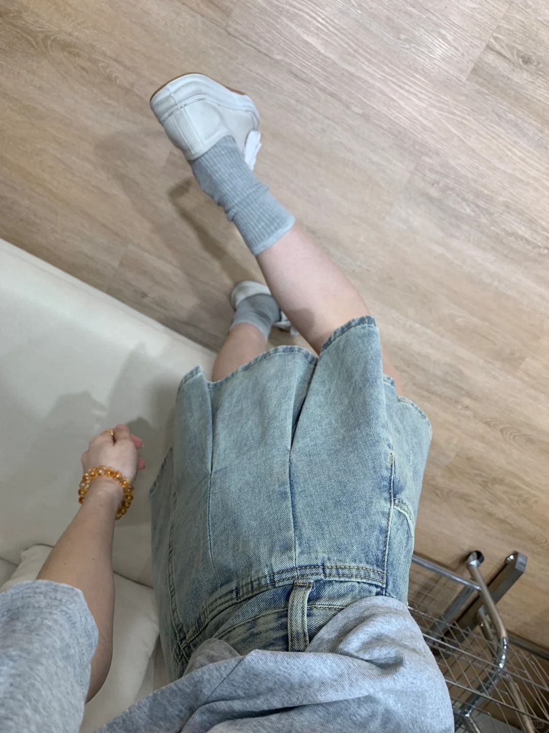 Saia Jeans Feminina de Cintura - Vintage Fashion Jeans avaliação e preço
