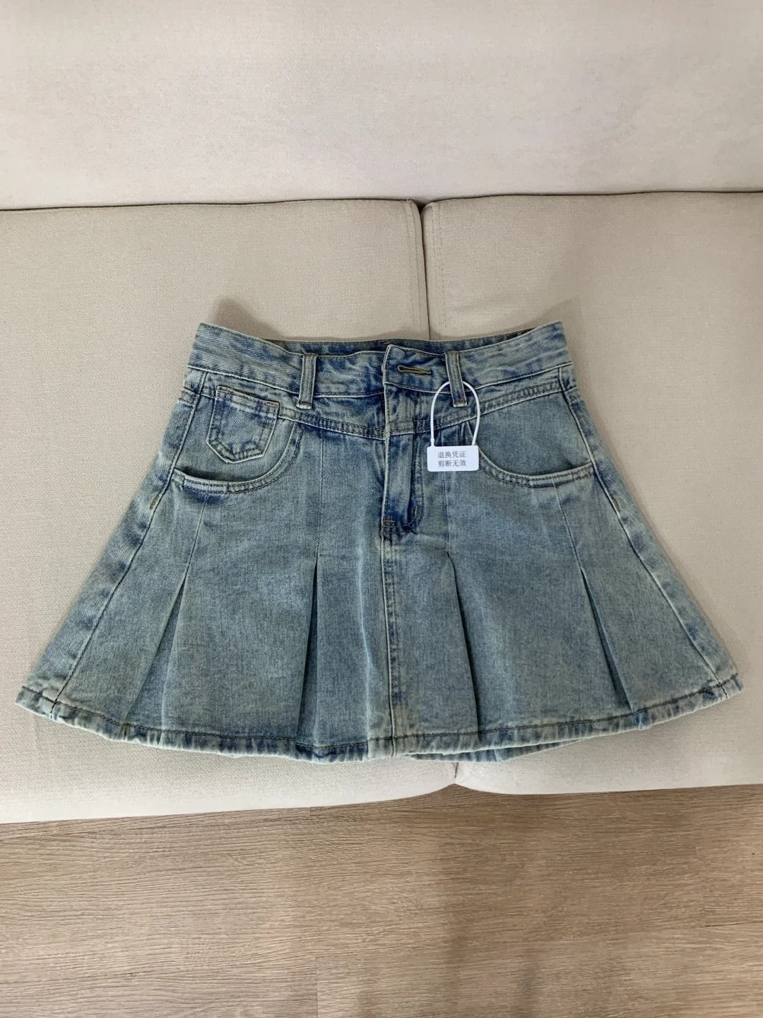 Saia Jeans Feminina de Cintura - Vintage Fashion Jeans avaliação e preço