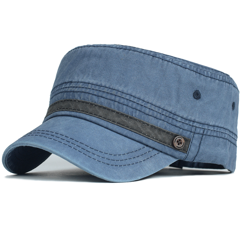 Boné militar de algodão lavado - Vintage Fashion Hats avaliação e preço