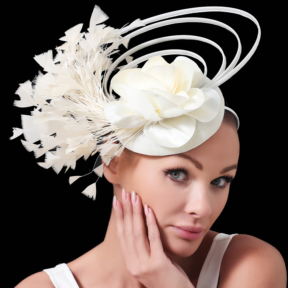 Vintage Wedding Millinery Caps - Vintage Fashion Hats avaliação e preço
