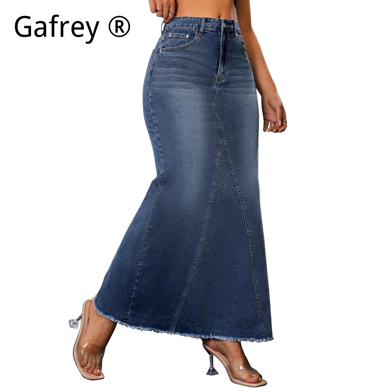 Saia Midi Jeans Feminina de Ci - Vintage Fashion Jeans avaliação e preço