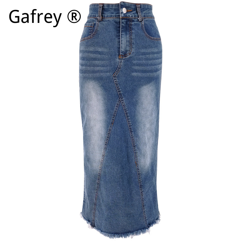 Saia Midi Jeans Feminina de Ci - Vintage Fashion Jeans avaliação e preço
