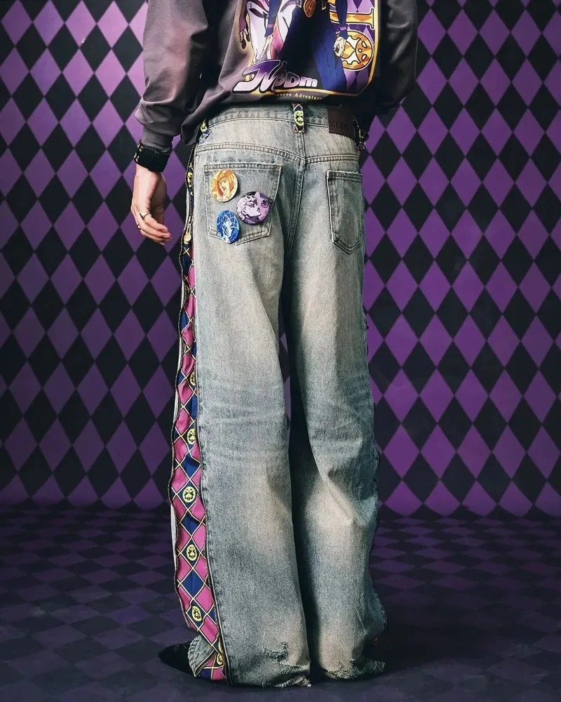 Conjunto de 2 Peças Y2K Street - Vintage Fashion Jeans avaliação e preço