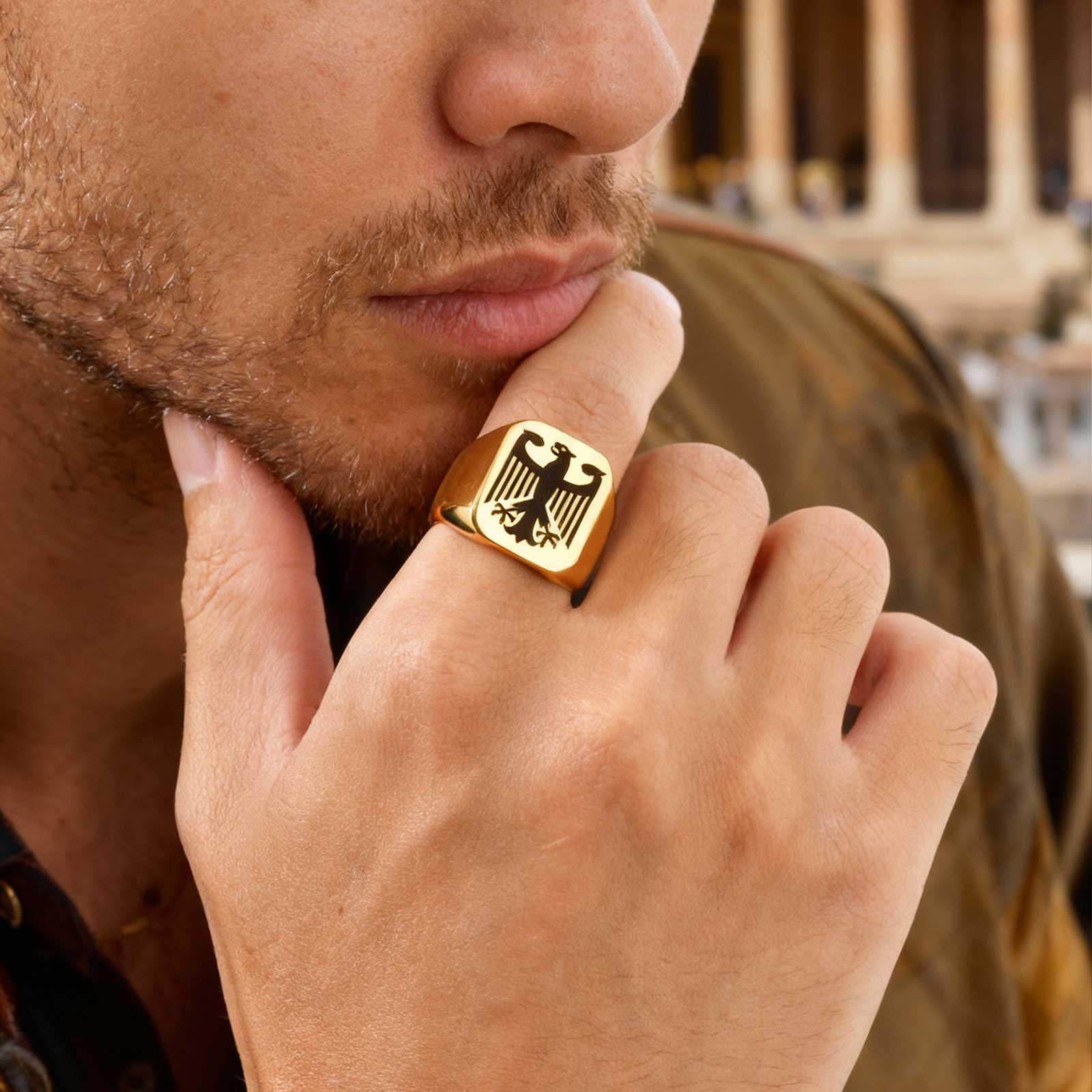 Anel Personalizado de Águia Vo - Vintage Fashion Names avaliação e preço