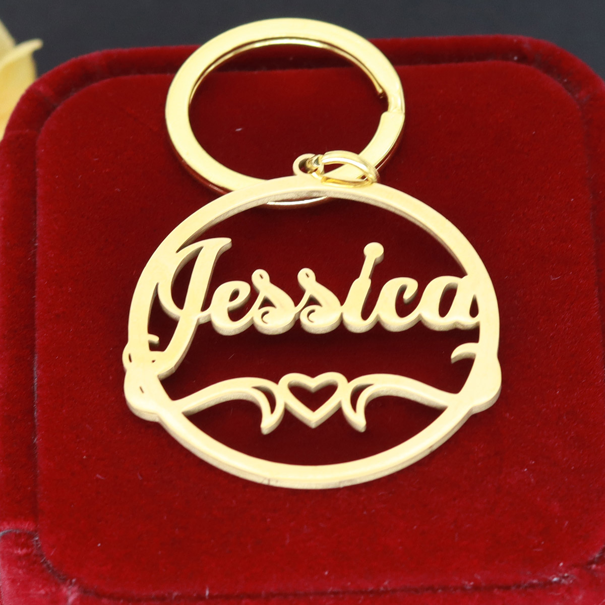 Amor coração nome personalizad - Vintage Fashion Names avaliação e preço