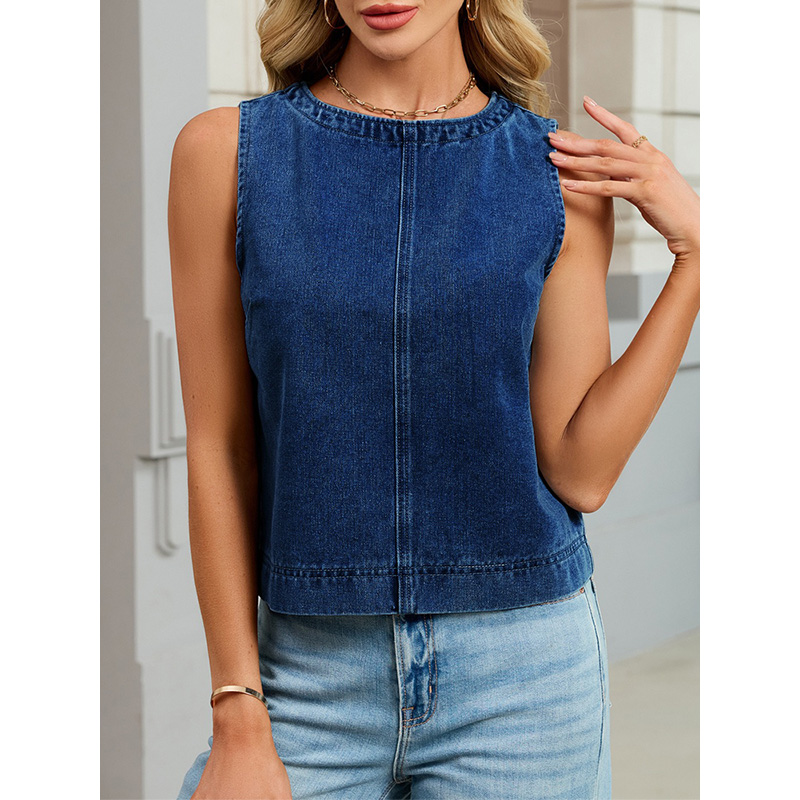 Colete Jeans Feminino Casual B - Vintage Fashion Jeans avaliação e preço