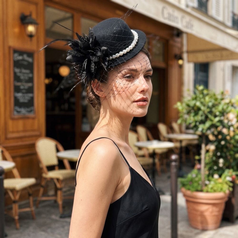 Chapéu Fascinator Vintage Requ - Vintage Fashion Hats avaliação e preço