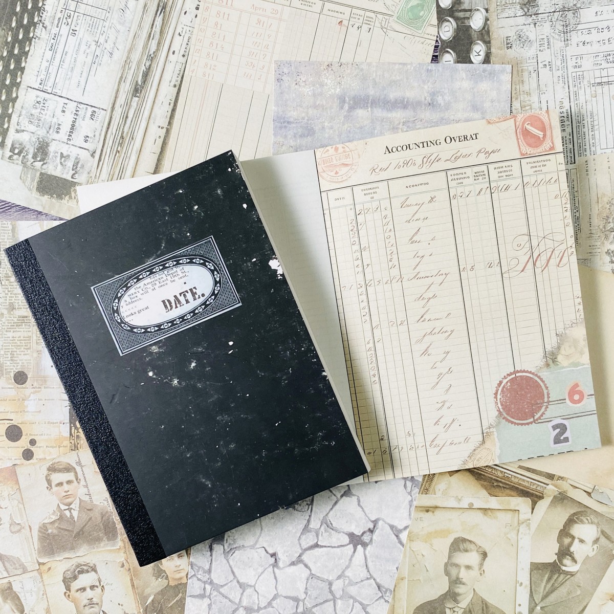 100 folhas vintage scrapbook c - Vintage Fashion Magazines avaliação e preço