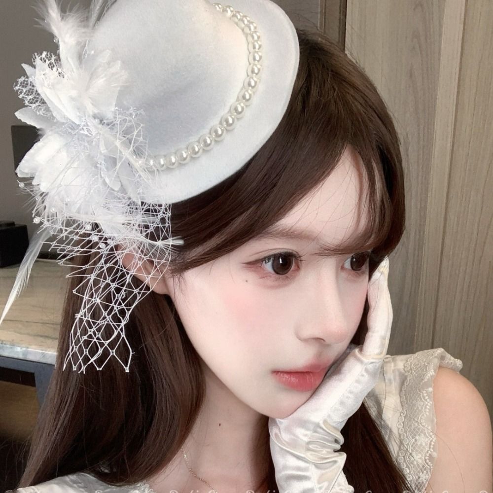 Chapéu Fascinator Vintage Requ - Vintage Fashion Hats avaliação e preço