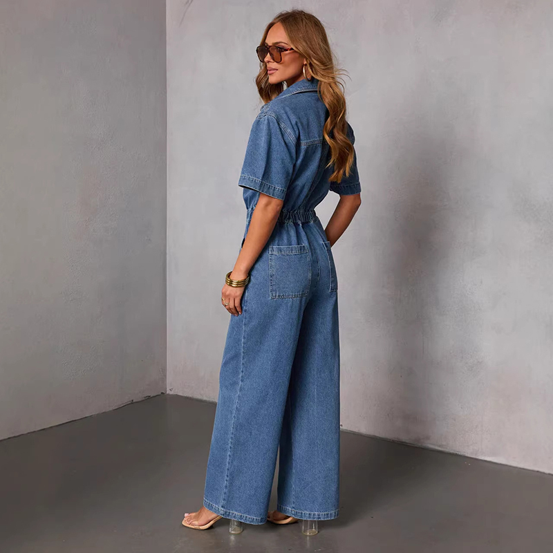 Macacão Jeans Feminino Retrô d - Vintage Fashion Jeans avaliação e preço